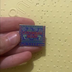 Caribbean Beach 2000 Enamel Pin
